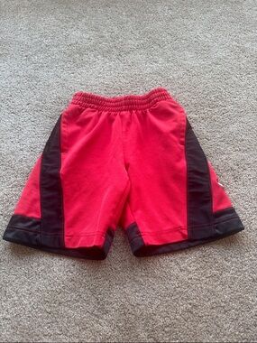 NBA Red and Black Athletic Shorts for Kids